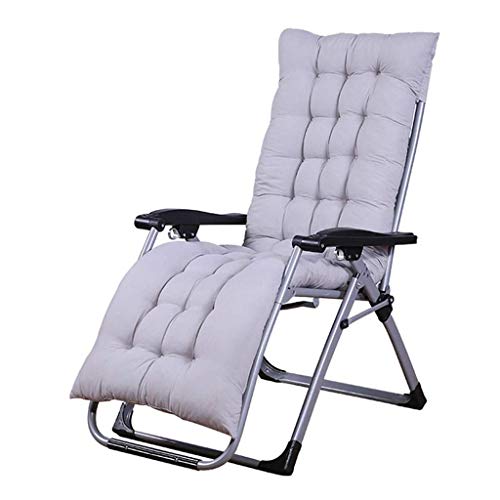 FGVBC Lettini da Sole reclinabili Sedie da Relax reclinabili Sedie a gravità Zero Sedie a Sdraio Lettino Pieghevole Sedia da Giardino reclinabile ad altissima Larghezza con Cuscini per Patio Esterno