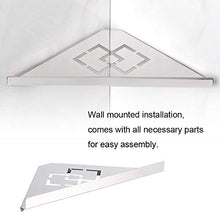 Tarente Scaffale Triangolare in Acciaio Inox Scaffale for Doccia angolare scaffale for Home Hotel (Tipo di punzonatura Gratis)