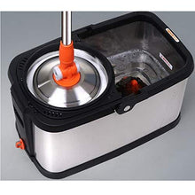 SSAYY Spray Mop Mop Secchio Rotante Doppio Trascinamento Trascinato in Acciaio Inox Rotazione Mop/Mop Casa/Living Strumenti per La Pulizia della Casa