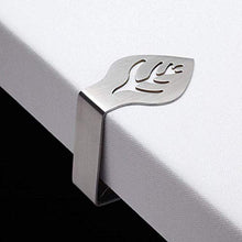 Cabilock 6 Pezzi Clip per Tovaglie Morsetti per Copritavolo in Acciaio Inox Supporti per Tovaglie da Esterno per Interni per Picnic Campeggio Pasqua Compleanno Festa di Nozze Forniture per