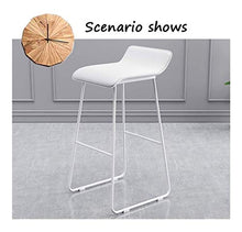 SYLOZ Ristorante Chair Pub Bar for la Prima Colazione Sgabelli Bistro Pianale da Cucina e casa Sgabelli Set di 2 Nordic Contemporanea (Size : 65cm)