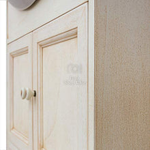 Shop Chic Arredo bagno decapè avorio con lavabo da 75 cm ante e cassetti