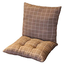 HYLX Cuscino Sedile, Cuscino Sedia, Cuscino Sgabello Rotondo, Cuscino Sedia Floreale Antiscivolo in Cotone Spesso, per Giardino, terrazza Esterna