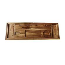 XuZeLii Porta Vasca da Bagno Bathtub Rack Bath Telescopico Bath Porta Cellulare Bidet Stoccaggio Scatolamento Bagno Bagno Bagno Bagno Angolo Scaffale può Essere Letto nella Vasca da Bagno