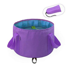 XGTsg Bacino da Foot -Soaking Conca Portable Foot -Soaking Conca Foot -Soaking Secchio Multifunzionale Lavabo Outdoor Camping Hiking Pesca,Violetta.
