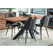 NovomeUBLE - Tavolo da 190 cm, industriale, colore mango nevado