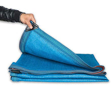 Telo Ombreggiante, 80% Tessuto for Tende da Sole con Clip, Paralume in Rete a Rete Solare for Copertura for pergola Veranda Verticale, Blu (Size : 2m x 5m)