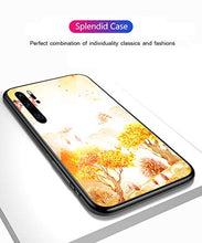 Suhctup Compatibile con Huawei P8 Lite Custodia Protettiva in Vetro Temperato 9H + Cornice Paraurti in TPU Silicone Morbido Assorbimento Degli Urti a 360 Gradi Protezione -Albero 2