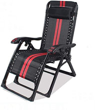 LVYE1 MRMF Sedia A Sdraio Imbottita Reclinabile Zero Gravity con Supporto per Poggiatesta Regolabile 200 kg