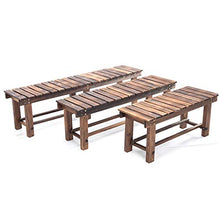 SHZSR Panca con Scarpetta da Banco in Legno - Forest Garden Forest Sleeper Bench