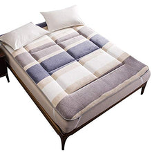 Tatami Bed Materasso Materasso Pad Materasso Pieno Protector Foglio Matress Coprimaterasso da Pavimento (Colore : Blu, Dimensione : 120x200cm)