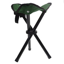Sedia pieghevole portatile campeggio all'aperto giardino viaggio tela treppiede sgabello sedia - colore casuale