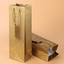 Garneck Sacchetti da 6 Pezzi per Bottiglie di Vino liquori liquori Sacchetti Regalo Champagne con Manici Moda Sacchetti Regalo Vino sicuri sicuri per Il Compleanno