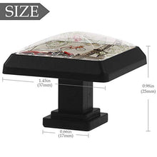 Cartolina di Parigi 3 PCS Pomelli per Porta, Pomolo per Mobile, Pomelli per Mobili con Viti, Maniglia per Armadietto, Pomelli per Porta, Pomelli per Cassetti per Porta, Armadio, Cassetto e Credenza