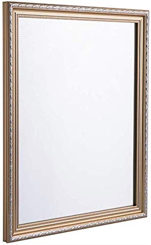 Specchio da Parete Rettangolare, Specchio da Barba Leggero Specchio da Trucco per Bagno Specchio da Doccia Senza Punch Specchio da toeletta Decorativo per la casa Moderno per Camera da Letto Livi