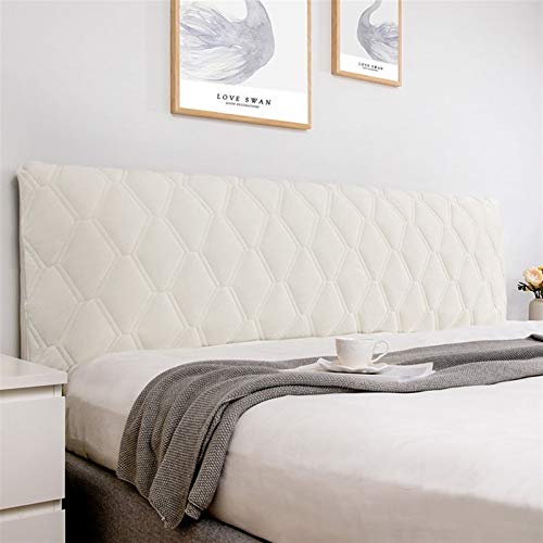 OOFAYWFD Addensare Copri+Testata+Letto+Matrimoniale/Singolo Copertura testiera Letto Elasticizzato in Velluto Protettiva Copritestiera Antipolvere Fodera per testiera del Letto