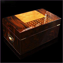 Caishuirong Cigar Box di stoccaggio Grande Piano capienza casa Vernice Cigar Box Regalo Cedar Cigar Humidor Idratante Cabinet Perfetto da Usare in Ufficio e Camera da Letto
