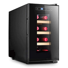 N/Z Home Equipment Wine Cabinet Tea Fresh Cigar Cabinet Household Mini Refrigerator Red And White Wine Cellar with Digital Temperature