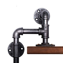 &ripiano di stoccaggio Wallboard Hanging Shelf, Soggiorno Camera da letto multifunzione Parete attrezzata Mensola in ferro battuto Legno Tubo Rack Scaffale di finitura (Color : 1#)