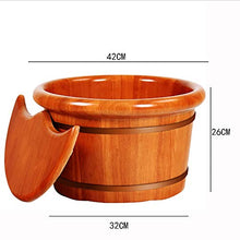 ZMYP Foot Spa Piedi Vasca Piede Bagno barile di Legno Piede Secchio Piede Massaggio pediluvio Salute barile