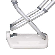 Sgabello per doccia e vasca regolabile antiscivolo pieghevole portatile - Sedia di sicurezza per bagno con braccioli per anziani Sedili per doccia per disabili, sgabello per vasca da bagno per anz