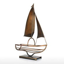 Too-arts Portabottiglie per Vino dal Design Portabottiglie da Vino a Vela Iron Art Portabottiglie da Vino Creativo Europeo Portabottiglie Classico Decorazione Pratica Champagne e Nero