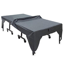 BASA Copertura per Tavolo da Ping Pong, Antipolvere, Impermeabile, Anti-ultravioletto, Realizzato in Tessuto Oxford, Facile da Pulire 280 * 153 * 73 cm（Grigio）