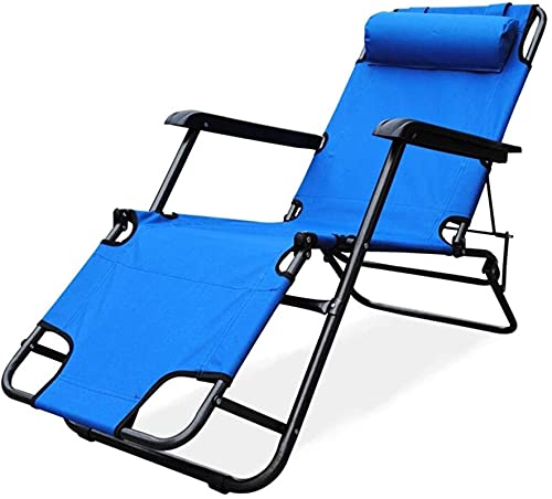 Lettino prendisole a gravità zero, sdraio da giardino reclinabili e sdraio Mobili da esterno Letto pieghevole Sedia regolabile per la spiaggia Piscina Patio esterno Giardino Campeggio 100 kg max (Colo