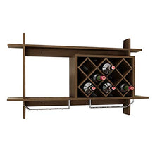 FFYN Portabottiglie in Legno MDF a Parete Portabottiglie da Appendere a griglia Creativa Portabottiglie da Vino in Vetro di Grandi Dimensioni Portabottiglie per calici Portaoggetti da p