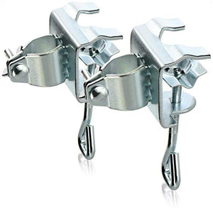 com-four® 2X Supporto per ombrellone - Supporto per ombrellone per ringhiera o Tavolo da Balcone - Supporto per ombrellone per Balcone e terrazza (Ø 22-28mm - 02 Pezzi)