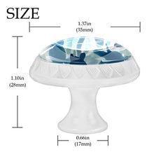 Blaue Schildkröte 4 PCS Pomelli per Porta, Pomolo per Mobile, Pomelli per Mobili con Viti, Maniglia per Armadietto, Pomelli per Porta, Pomelli per Cassetti per Porta, Armadio, Cassetto e Credenza