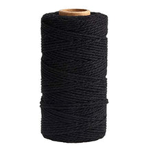 Macrame Corda 2mmx100m,Filato Macrame Cotone,Fatta a Mano Corda Macramé, Filato Macrame Naturale per DIY Maglieria Artigianale