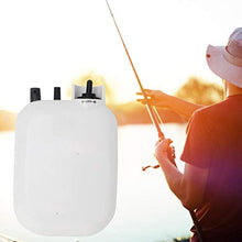 DAUERHAFT Pompa di Ossigeno con Regolazione a Doppia velocità 4,5 * 3,1 * 1,6 Pollici, per Gli Amanti della Pesca