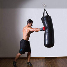 EKKONG Gancios per Soffitto, Suspension Ancoraggios da Parete in Acciaio Inox, Ganci per Altalena Supporto per Sacco da Box Love Swing Sling Trainer, capacità di carico Fino a 400KG (U)