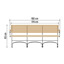 garpa Fontenay Bank 180 Teak