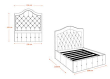 SARDAMATERASSI-Letto piazza e mezza con box contenitore bianco designe + materasso piazza e mezza 120x190 memory foam+coppia guanciali in fibra 3D