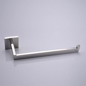 MBYW portasciugamani Moderno Portasciugamani Quadrato in Acciaio Inox 304 portasciugamani Cucina Hardware Singolo Strato portasciugamani Specchio Disegno a Luce 26.8 * 7.5 * 5.5CM