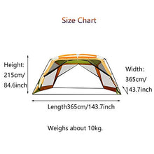 Forall-Ms Tende da Giardino E Gazebo da 3m,Gazebo da Esterno per Tende da Campeggio con Tendina in Mesh,Riparo per Eventi, Zanzariere, Tende da Campeggio,Tendone,Yellow