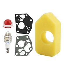 Rockyin Filtro Aria Candela guarnizioni for Briggs & Stratton 795083 698369 694.394