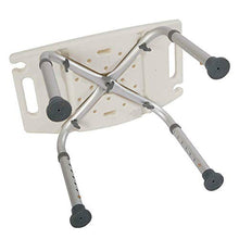 Jiangang- Sedile aiuti Senza Schienale Sedia Regolabile in Altezza di Slittamento Non Toilet Seat disabili Home Guadagnare Bambini Anziani Gravidanza Bagno Doccia Sgabello
