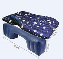 HongLianRiven Lettino da Viaggio Letto Gonfiabile Air Car Bed Auto Universale Comfort di Viaggio Cuscino del Sedile Bambino Materassino Cuscino d'Aria con Air Pump, Campeggio Esterno Viaggio Pad 5-19