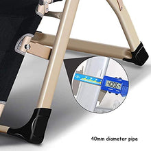 CDFC Patio Zero Gravity Sedia all'aperto Regolabile Pieghevole Pieghevole Locking sedie a Sdraio da Campo Letto Singolo Ufficio Siesta Letto in Tegolina