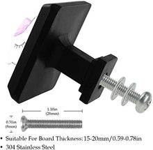 Unicorno Pomelli per Porta Set di 4 Pomelli per Mobili Manopole per Cassetti Cucina Armadio Vetro