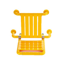 TLMYDD Sedile a Muro Doccia Porta Usura Scarpe maternità spogliatoio Bagno Sgabello Pieghevole Sgabello da Bagno (Color : Yellow, Size : 500mm*460mm)