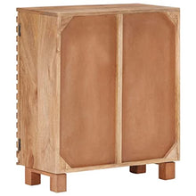 vidaXL Legno Massello di Mango Credenza Madia Mobile Armadietto Armadio Mobiletto Alto Portaoggetti Cassa Cassapanca Mobili 65x30x75 cm