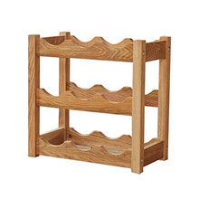LHQ-HQ Wine Rack Solida casa scaffale Tavolo Legno Vivo Vino ripostiglio Bar cremagliera mensola caffè Vino Rack cremagliera