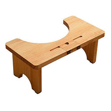 LTINN Sgabello da Toilette, Sgabello da Bagno in Legno massello da Bagno Posizione da Sgabello in Legno, per la Salute Vasino Tozzo, Sgabello da Antiscivolo