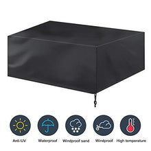 Arredamento per Esterni Copertura All'aperto Impermeabile Impermeabile A Prova di Polvere Mobili Protective Cover Sofà Tavolo da Pranzo (180 * 120 * 74 Cm)