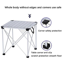 CHHD Scrivanie per Computer di casa Tavolo per Computer Tavolo Pieghevole in Alluminio Tavolo Pieghevole Portatile per Esterni Sedie nic Table Tavolo da Barbecue per Tour a Guida autono