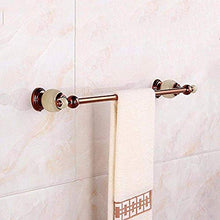 PYROJEWEL A Parete Rack Rail da Bagno cremagliera cremagliere Gancio di Rame Oro Giada Singolo Rack Forato 60 Centimetri mensola da Bagno